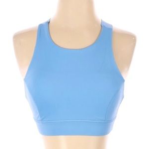 Lululemon solid blue sports bra